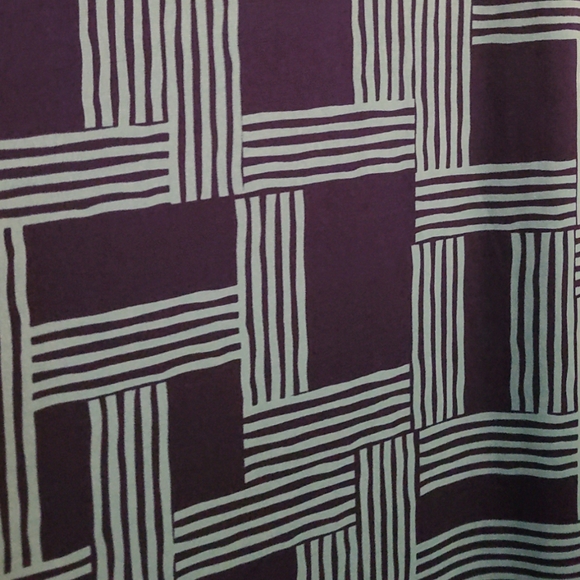 LLR LuLaRoe Maxi Skirt Navy Blue & Teal Green Abatract Print Sz 2XL - Picture 4 of 8